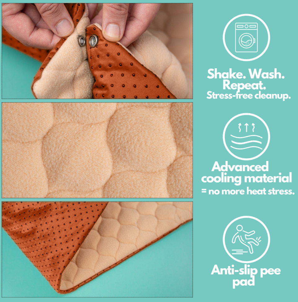 Hopp'd HutchLiner™ 2.0 - New Premium Edition (Midwest 47x24in,Pumpkin Spice)