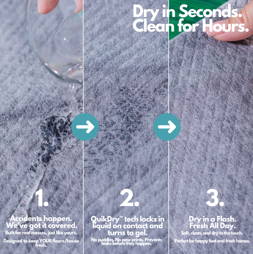 Hopp'd™ Ultimate Disposable Cage Liners  Midwest (47"x 24") | 12 Count   (1 Month Supply)